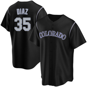 Women's Helcris Olivarez Colorado Rockies Authentic White Home Jersey