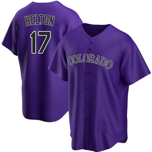 Nouvette 2023 Colorado Rockies 30th Anniversary Todd Helton Jersey Giveaways
